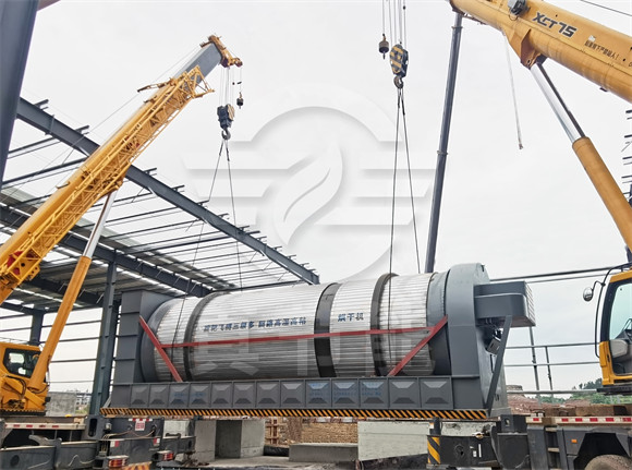重金屬污泥烘干設(shè)備吊裝 重金屬污泥烘干設(shè)備吊裝