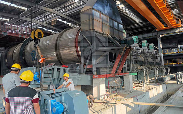 城市污泥烘干設(shè)備安裝現(xiàn)場 城市污泥烘干設(shè)備安裝現(xiàn)場